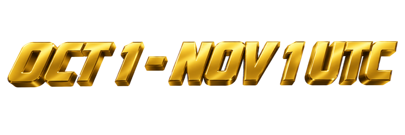 Oct 1 to Nov 1 UTC